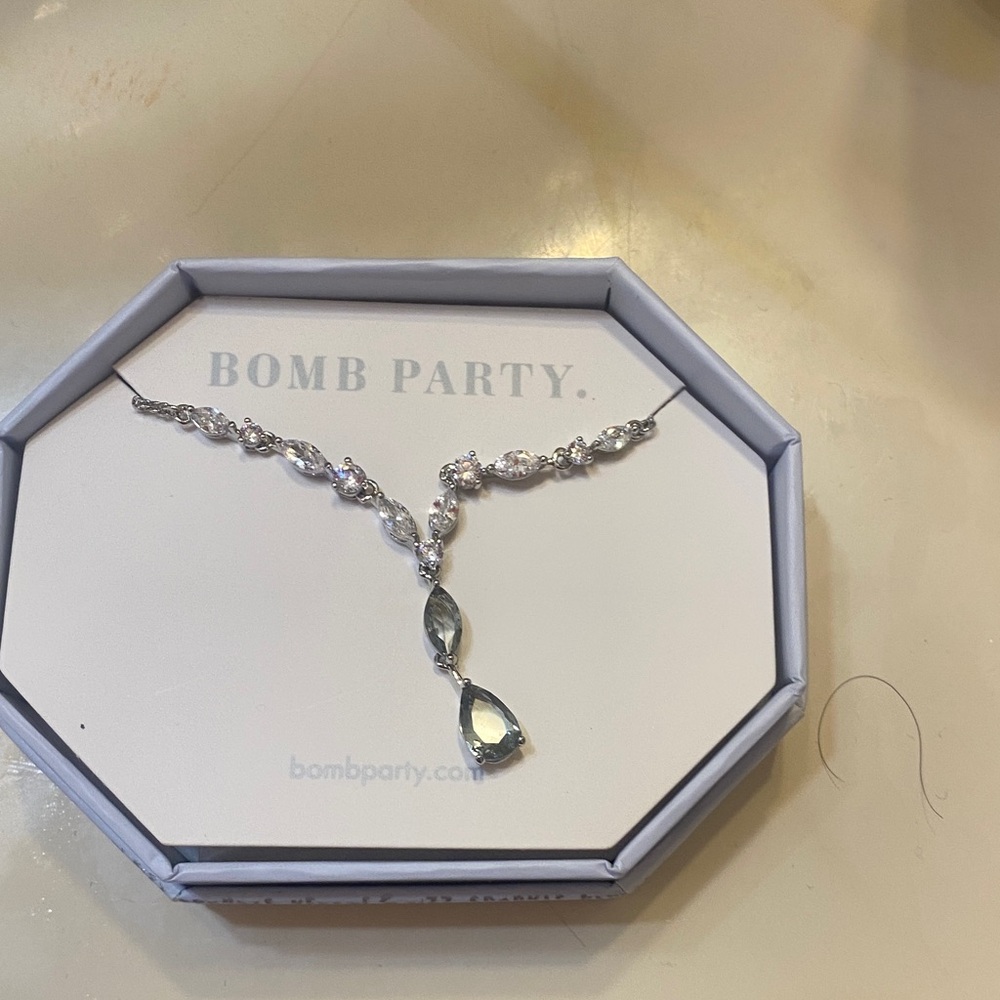 Silver Necklace with Heart Pendant